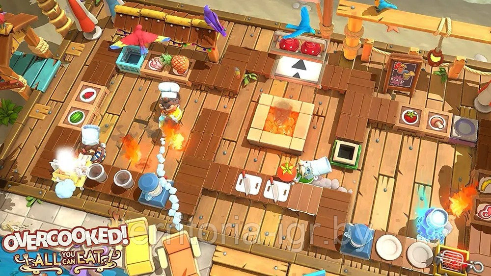 Overcooked! All You Can Eat PS4 (Русские субтитры) - фото 5 - id-p223000130