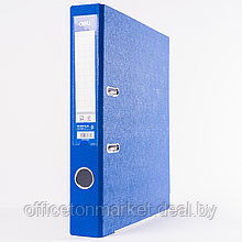 Папка-регистратор "Deli", А4, 50 мм, синий