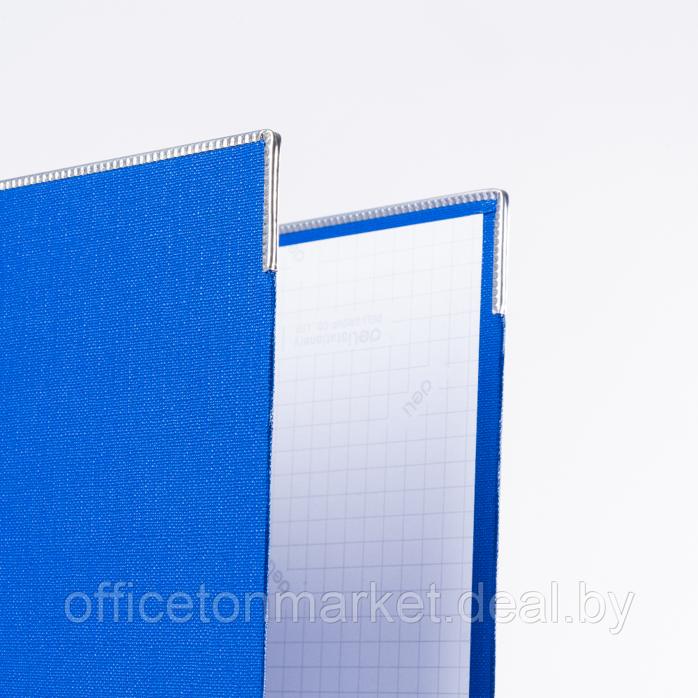 Папка-регистратор "Deli", А4, 50 мм, синий - фото 4 - id-p222979661