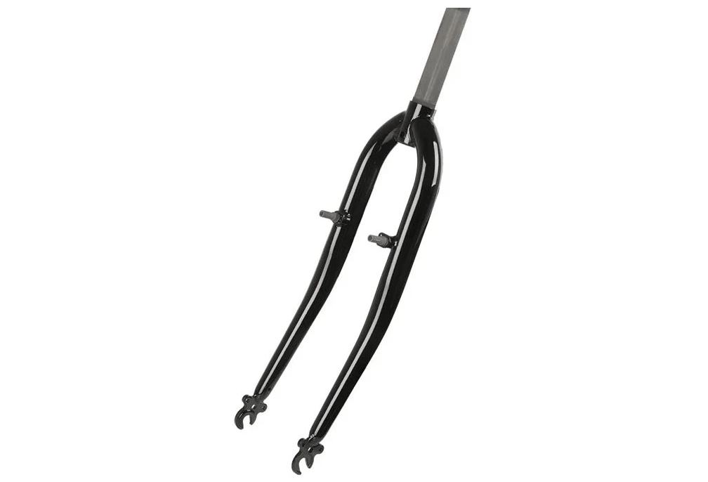 Велосипедная вилка 26 YS-9305 (25.4x220x90 мм) чёрная - фото 1 - id-p211716607