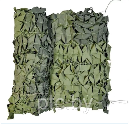 Маскировочные сети "ЛЕС", размер 2х3 м (6 м²) , цвет светло-зеленый, темно-зеленый, фото 2