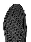 Туфли женские с перфорацией,натуральная кожа (цвет черный), фото 4