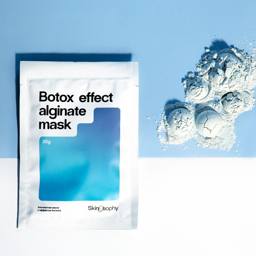 Маска альгинатная с эффектом ботокса Skinosophy Botox Effect Alginate Mask - фото 4 - id-p223000410