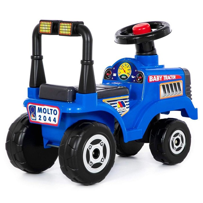 Толокар-трактор «Митя», цвет синий - фото 4 - id-p223000512
