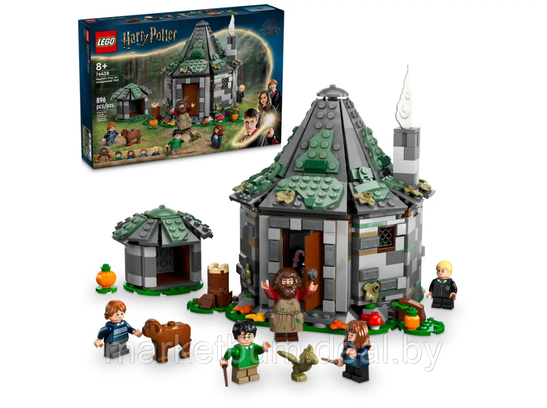 Конструктор LEGO Harry Potter 76428, Хижина Хагрида - фото 1 - id-p223000779