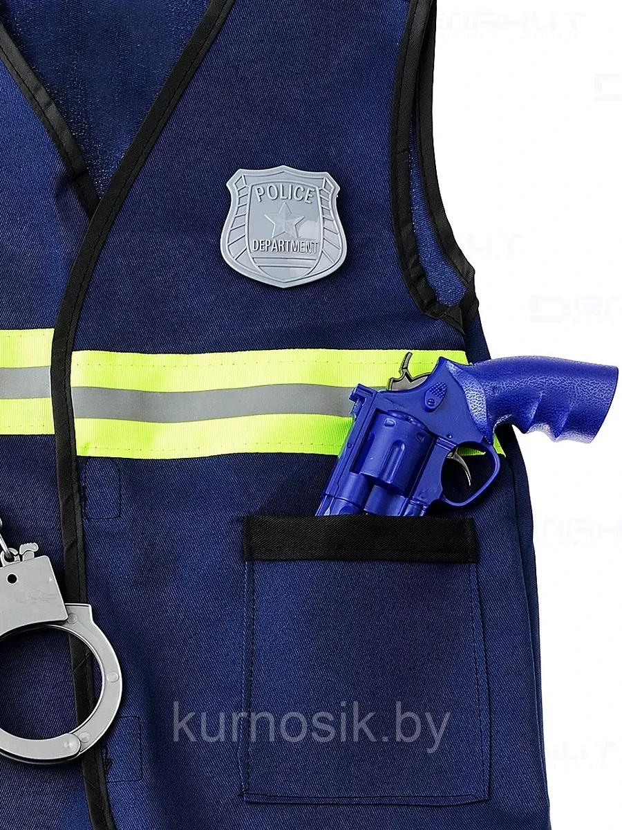 Игровой набор Полицейского в сумке, KN631 - фото 7 - id-p223000844