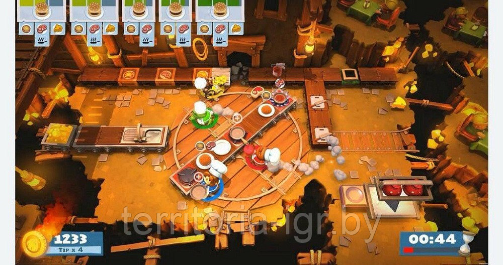 Overcooked! + Overcooked! 2 PS4 (Английская версия) - фото 2 - id-p223000873