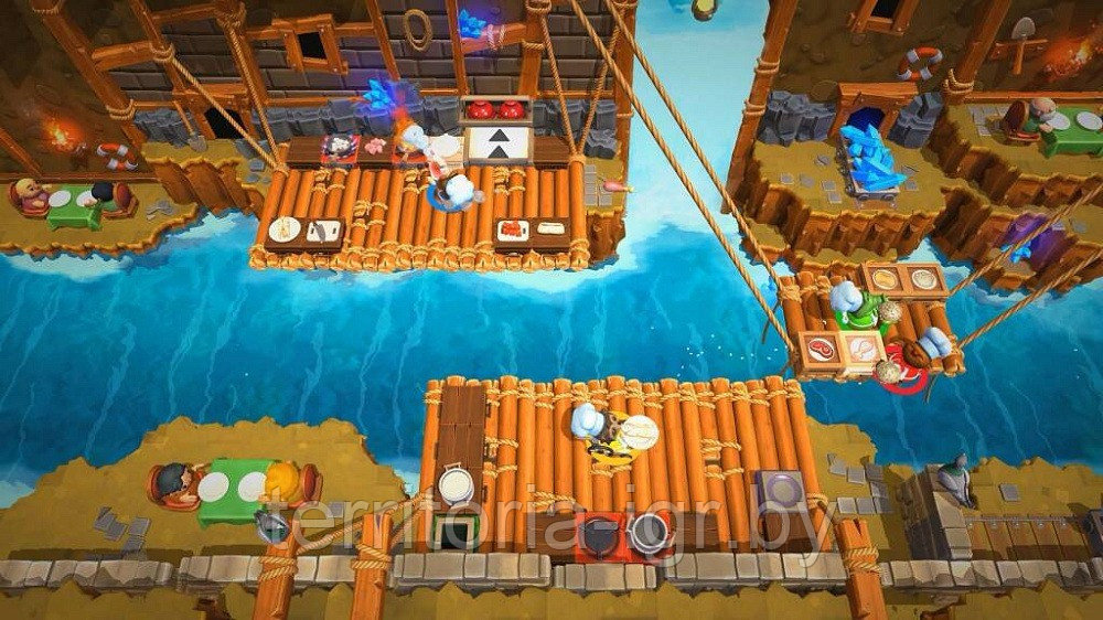 Overcooked! + Overcooked! 2 PS4 (Английская версия) - фото 5 - id-p223000873