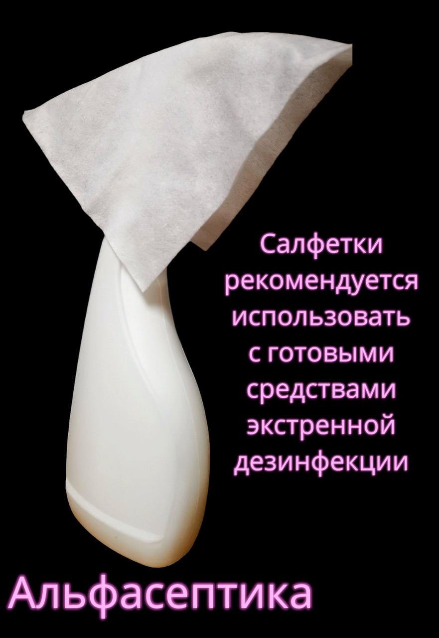 САЛФЕТКИ сухие 20*20 см в настиле СПАНЛЕЙС упаковка 100 штук, плотность 40гр/м2 (+20% НДС) - фото 5 - id-p223001773