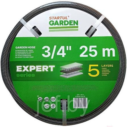 Шланг поливочный 3/4" 25м GARDEN EXPERT   (5 слоев) STARTUL ST6035-3/4-25, фото 2