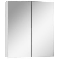 Зеркало-шкаф для ванной комнаты "Норма 55" 2 двери, 14,1 х 55,4 х 69,4 см