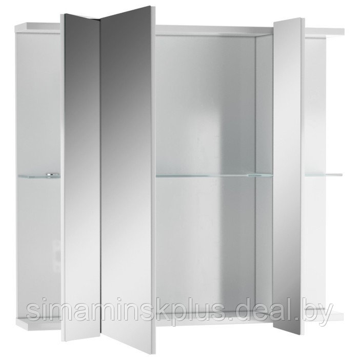 Зеркало-шкаф для ванной комнаты "Мега 75" - фото 2 - id-p223002230