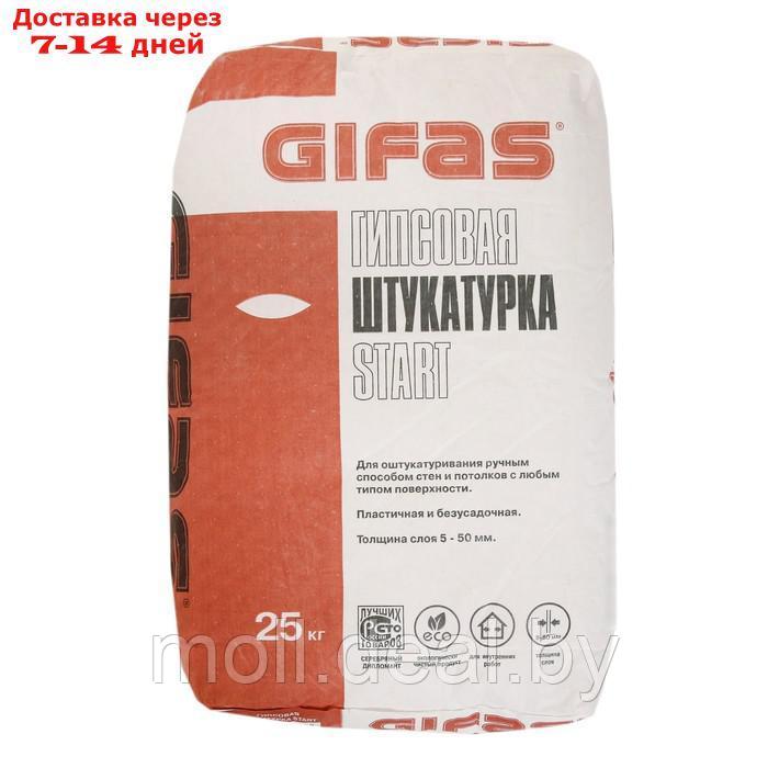 Штукатурка гипсовая GIFAS START 25кг