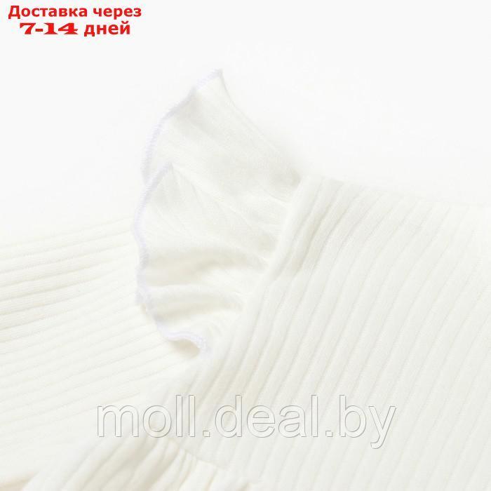 Платье и повязка Крошка, Я BASIC LINE, рост 86-92 см, белый - фото 3 - id-p222991437