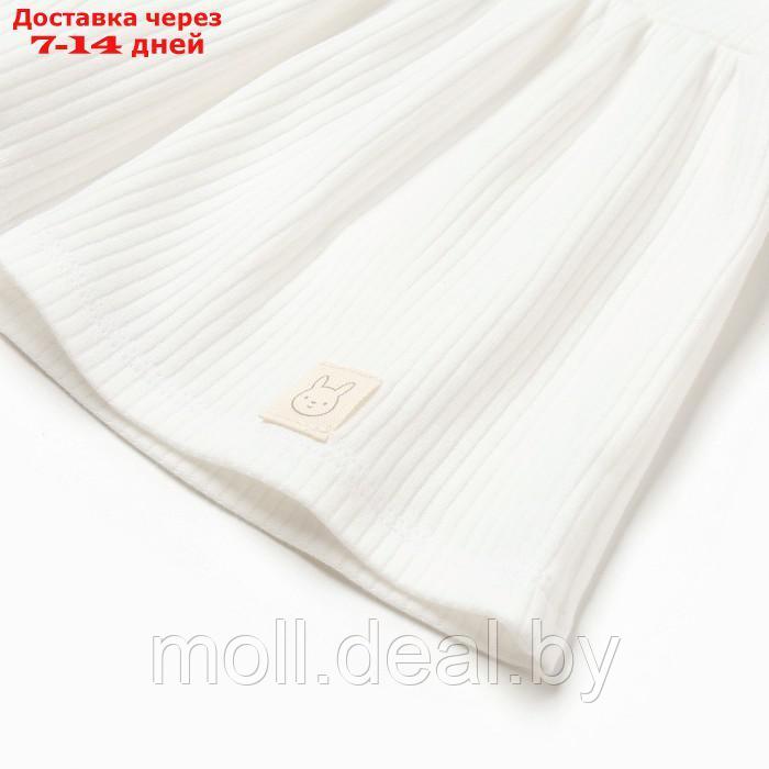 Платье и повязка Крошка, Я BASIC LINE, рост 86-92 см, белый - фото 5 - id-p222991437
