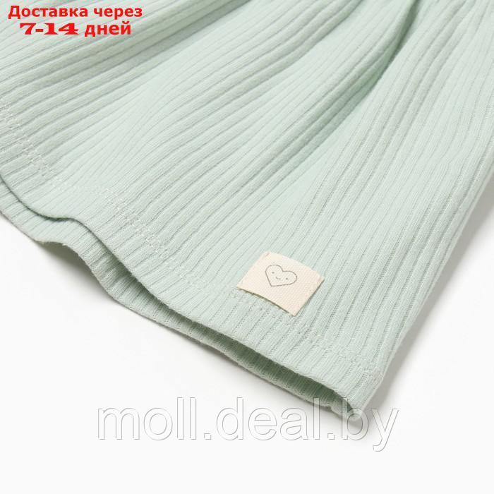 Платье и повязка Крошка, Я BASIC LINE, рост 86-92 см, зеленый - фото 5 - id-p222991439