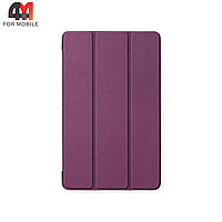 Чехол для планшета Samsung Tab S7/S8/T870/T875/X706 книга, пластик, Фиолетовый