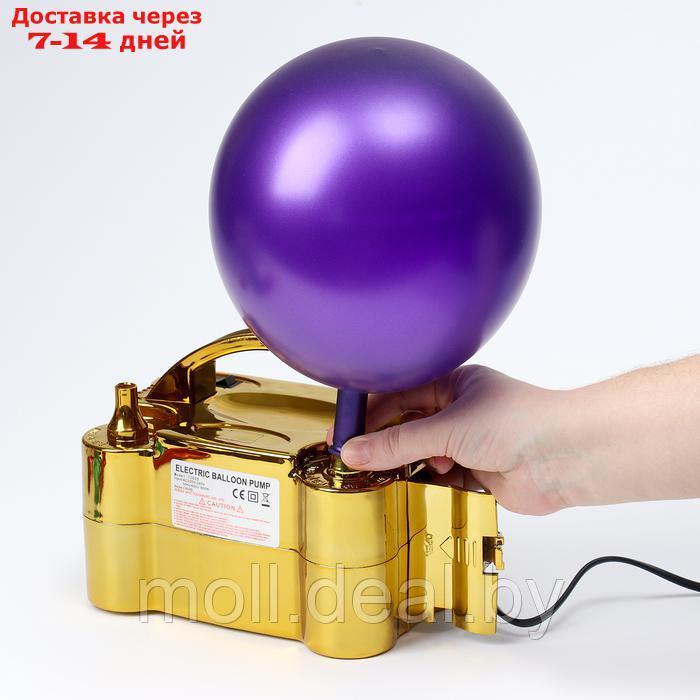 Компрессор для воздушных шаров, Цвет золото, без батареек - фото 7 - id-p222991529