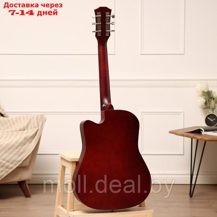 Акустическая гитара Music Life SD-H38Q, светло-коричневая - фото 5 - id-p222992622