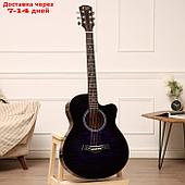 Акустическая гитара Music Life QD-H40Q-hw, фиолет