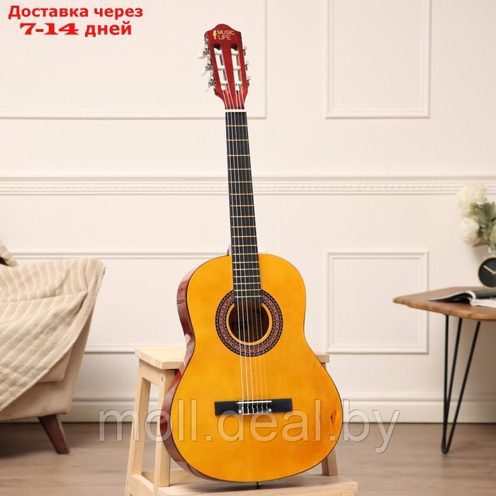 Классическая гитара Music Life QD-H36Y, бежевый - фото 1 - id-p222992632