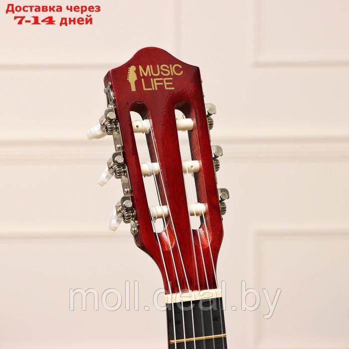 Классическая гитара Music Life QD-H36Y, бежевый - фото 2 - id-p222992632