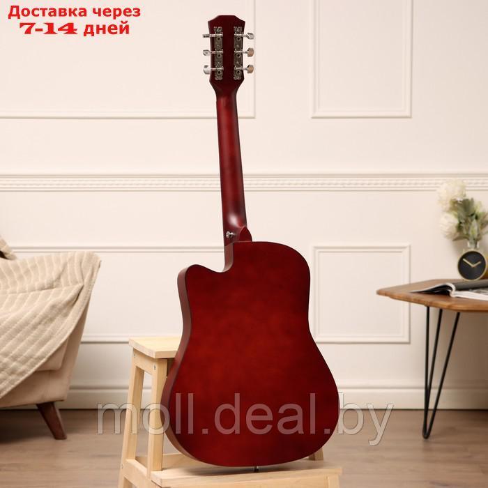 Акустическая гитара Music Life SD-H38Q, коричневая - фото 5 - id-p222992635
