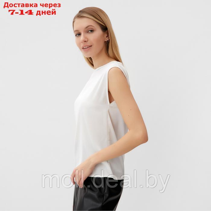 Топ женский MINAKU: Casual Collection цвет белый, размер 48 - фото 4 - id-p222991673