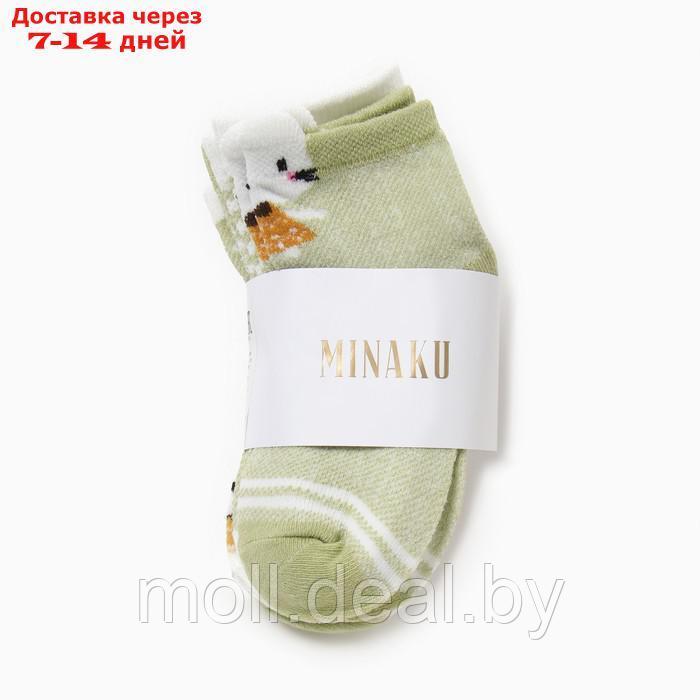 Набор детских носков 5 пар MINAKU "Rabbit" р-р 12-15 см - фото 3 - id-p222990788