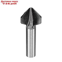 Зенкер по металлу KWB, d=16 мм, хвостовик d=8 мм, угол конуса 90°, быстрорежущая сталь HSS