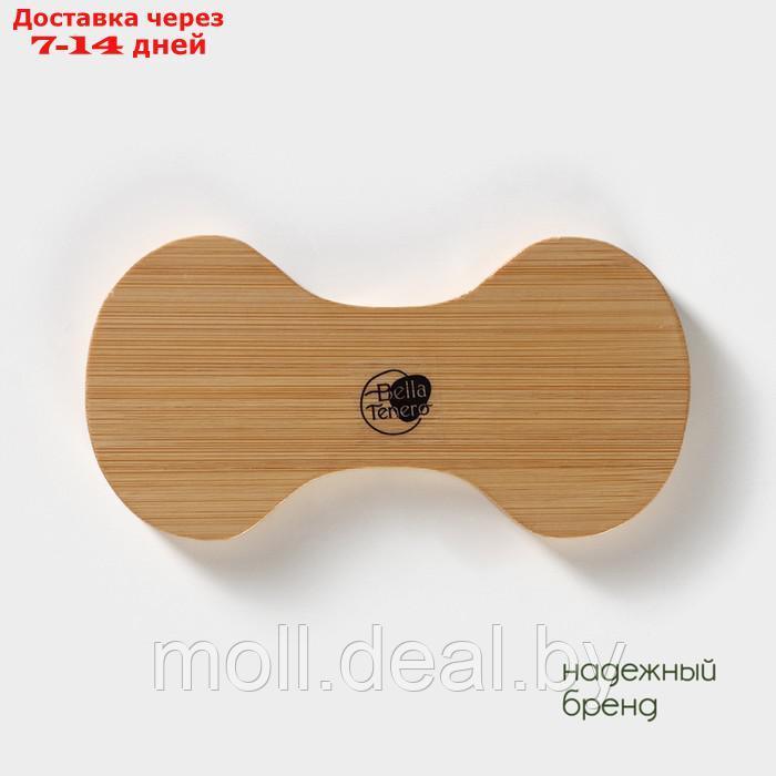Салфетница керамическая на подставке из бамбука BellaTenero, 14*7*10 см. - фото 7 - id-p222991686