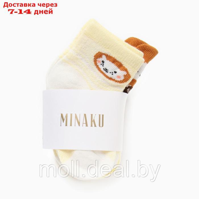 Набор детских носков 5 пар MINAKU "Lion", р-р 9-12 см - фото 3 - id-p222990789