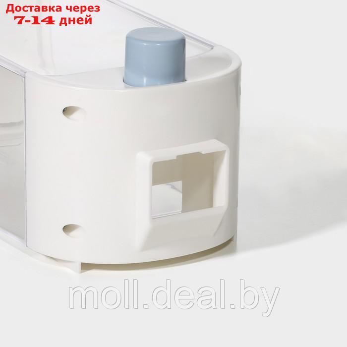 Контейнер - дозатор для хранения сыпучих RICCO, 11,8×9,5×25,5 см, 1,5 л, на 1,5 кг, цвет белый - фото 5 - id-p222991697