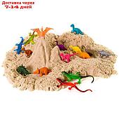 Игрушка в наборе ТМ "Волшебный песок", формочки 15 шт, песочный, 2 кг