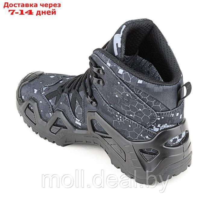 Ботинки треккинговые Elkland 173, демисезонные, цвет черный камуфляж, размер 40 - фото 3 - id-p222991732