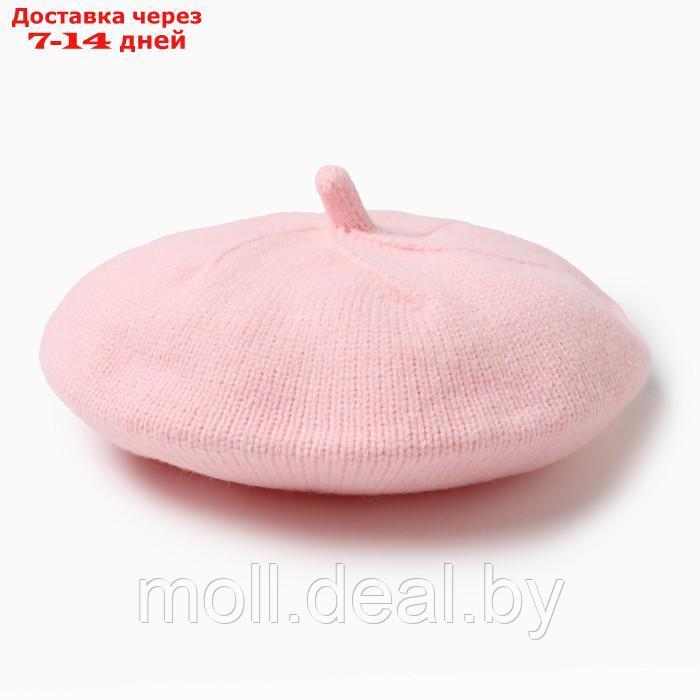 Берет детский MINAKU, цвет розовый, р-р 50 - фото 1 - id-p222992767