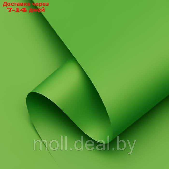 Пленка матовая, неоновые цвета, зелёная, 0,5 х 10 м, 65 мкм - фото 1 - id-p222988836