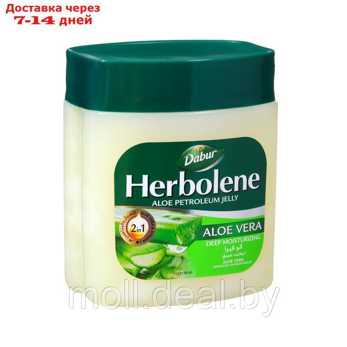 Вазелин для кожи Dabur Herbolene алоэ вера и витамин Е, увлажняющий, 2 шт по 115 мл - фото 2 - id-p222990964