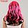 Карнавальный парик "Хвостики", цвет чёрно-розовый, фото 3