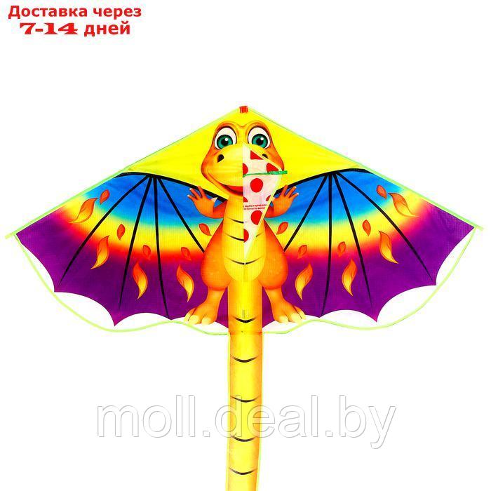 Воздушный змей "Дракончик", цвета МИКС - фото 1 - id-p222992081
