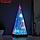 Ночник "Снежная пирамида" LED RGB от батареек 3ААА USB 9х9х28см, фото 3