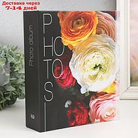 Фотальбом "Цветы" 10х15 см, 200 фото, 50 листов