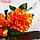 Цветы искусственные "Пион снежный пик" d-14 см 61 см, оранжевый, фото 2