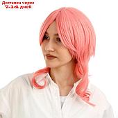 Карнавальный парик, цвет розовый