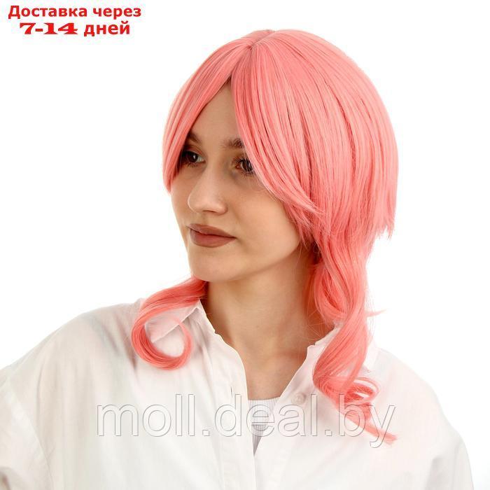 Карнавальный парик, цвет розовый - фото 1 - id-p222992411