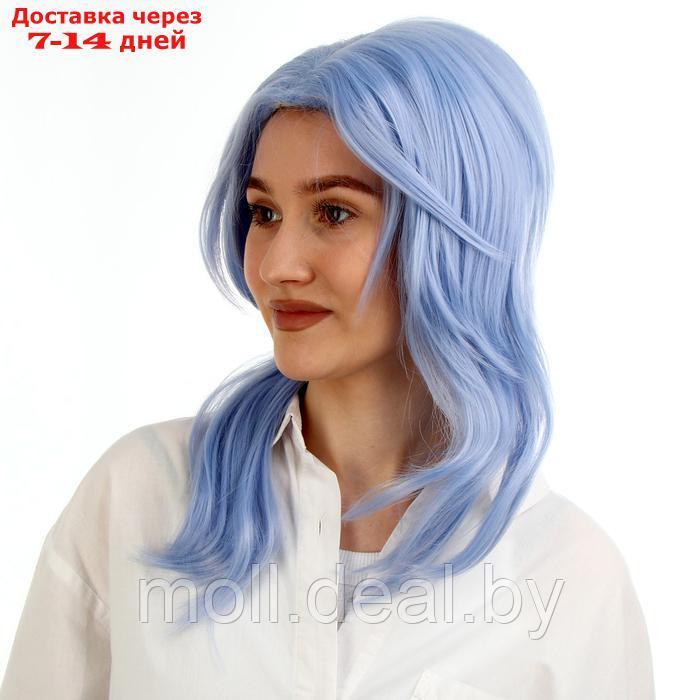 Карнавальный парик, цвет голубой - фото 1 - id-p222992415