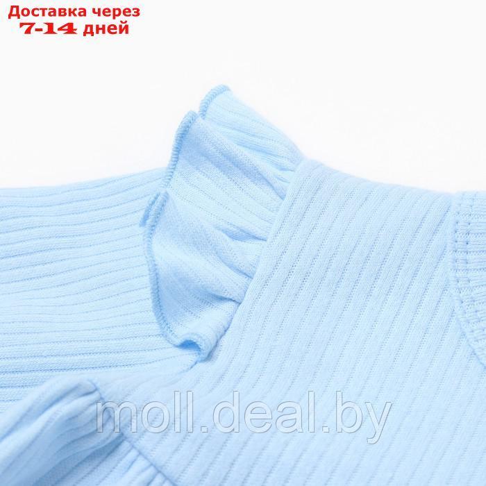 Платье и повязка Крошка, Я BASIC LINE, рост 80-86 см, голубой - фото 3 - id-p222991419