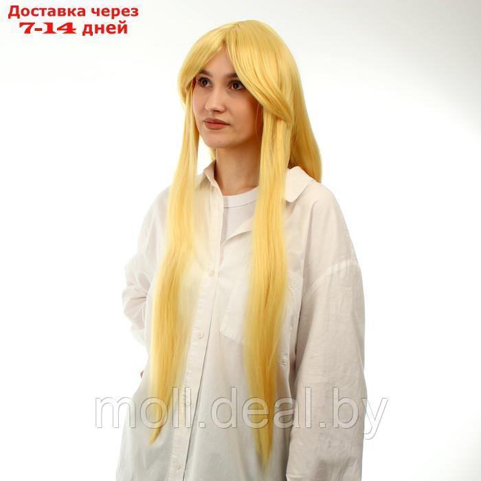 Карнавальный парик, цвет блонд, длинный - фото 1 - id-p222992431