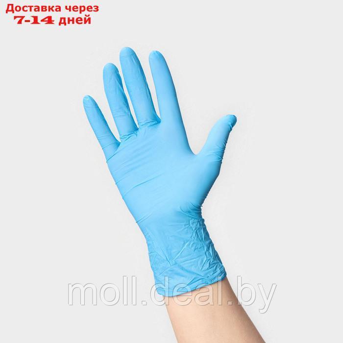 Перчатки CONNECT NITRILE смотр. нестер. нитрил. (PULIN) (8½ (L)) 200 шт/уп (100 пар) - фото 2 - id-p222992521