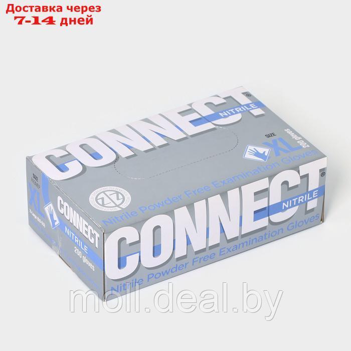Перчатки CONNECT NITRILE смотр. нестер. нитрил. (PULIN) (9(XL)) 200 шт/уп (100 пар) - фото 4 - id-p222992522
